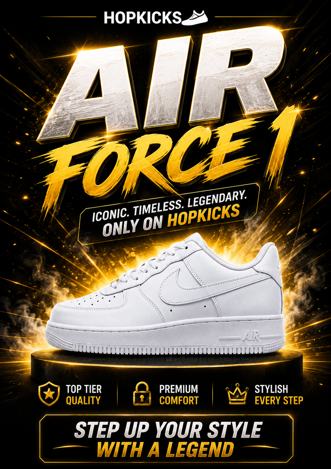 Air Force 1 Low 07 White Premium Batch